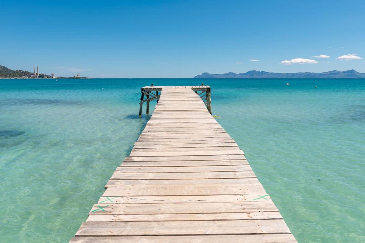 Bonito Y Relajante Apartamento En Puerto Alcudia Luaran gambar