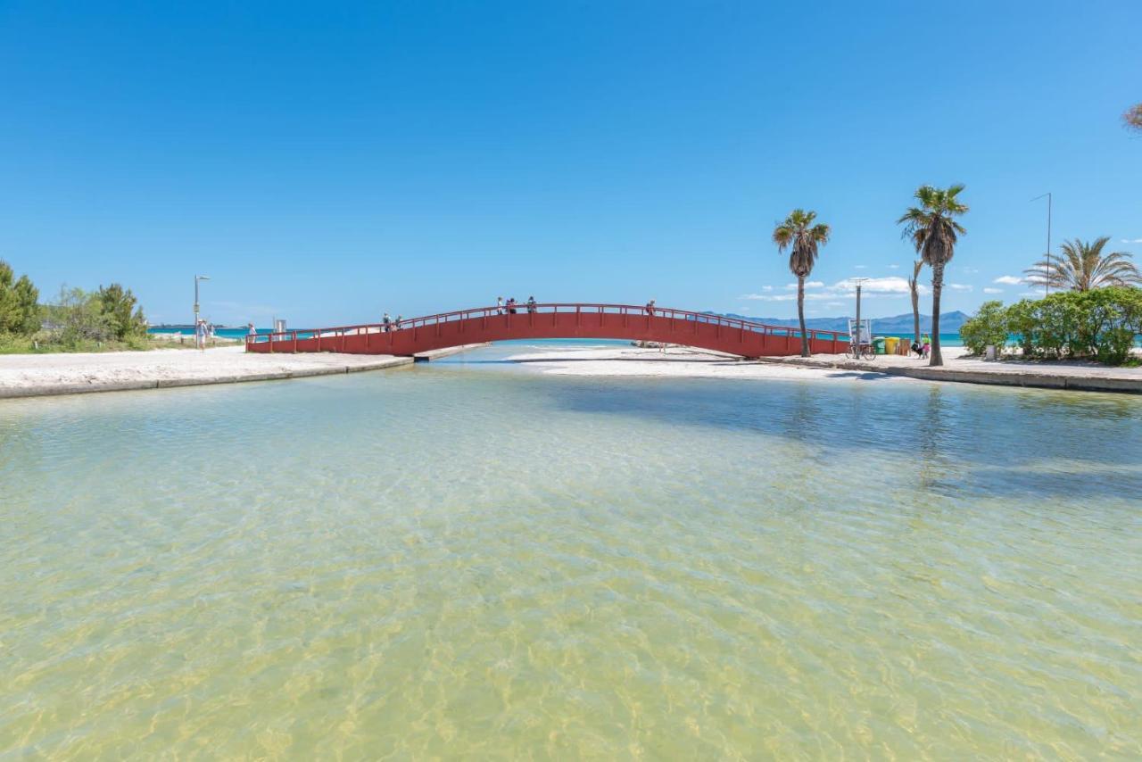 Bonito Y Relajante Apartamento En Puerto Alcudia Luaran gambar